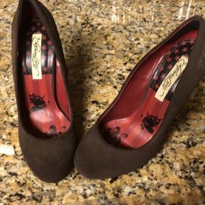 Ed Hardy Heels Size 6